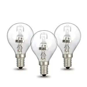 Günstige hochwertige 60 W 120 W Globuslampe G45 E27/B22 Basis-Energieeinsparlampe Halogenlampe