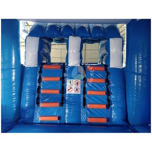 Castillo Inflable Comercial <span class=keywords><strong>de</strong></span> Doble Carril <span class=keywords><strong>con</strong></span> Tobogán y <span class=keywords><strong>Piscina</strong></span>, Diseño Delfín Azul, Precio <span class=keywords><strong>de</strong></span> Fábrica, para Fiestas y Eventos Infantiles <span class=keywords><strong>de</strong></span> <span class=keywords><strong>Verano</strong></span> - Product Image 4