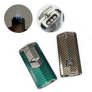 Lt01m204 Chất Lượng Cao Quý Ông Thời Trang Màu 3 Ngọn Lử<span class=keywords><strong>a</strong></span> Cigar Torch Nhẹ Hơn Với Cú Đấm - Product Image 5