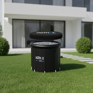 Baignoire à glace gonflable portable Vanace de qualité supérieure en PVC 75 gal pour bain froid, utilisation extérieure et bien-être à domicile, personnalisation OEM disponible - Product Image 1