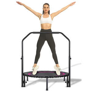 ウェルショースポーツミニ折りたたみフィットネストランポリンリバウンダージャンピングカーディオトレーナーホームエクササイズ - Product Image 4