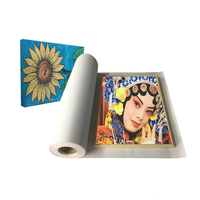 24 42 50 Zoll Kunst Digitaldruck leer Poly Baumwolle Leinwand Inkjet-Rolle