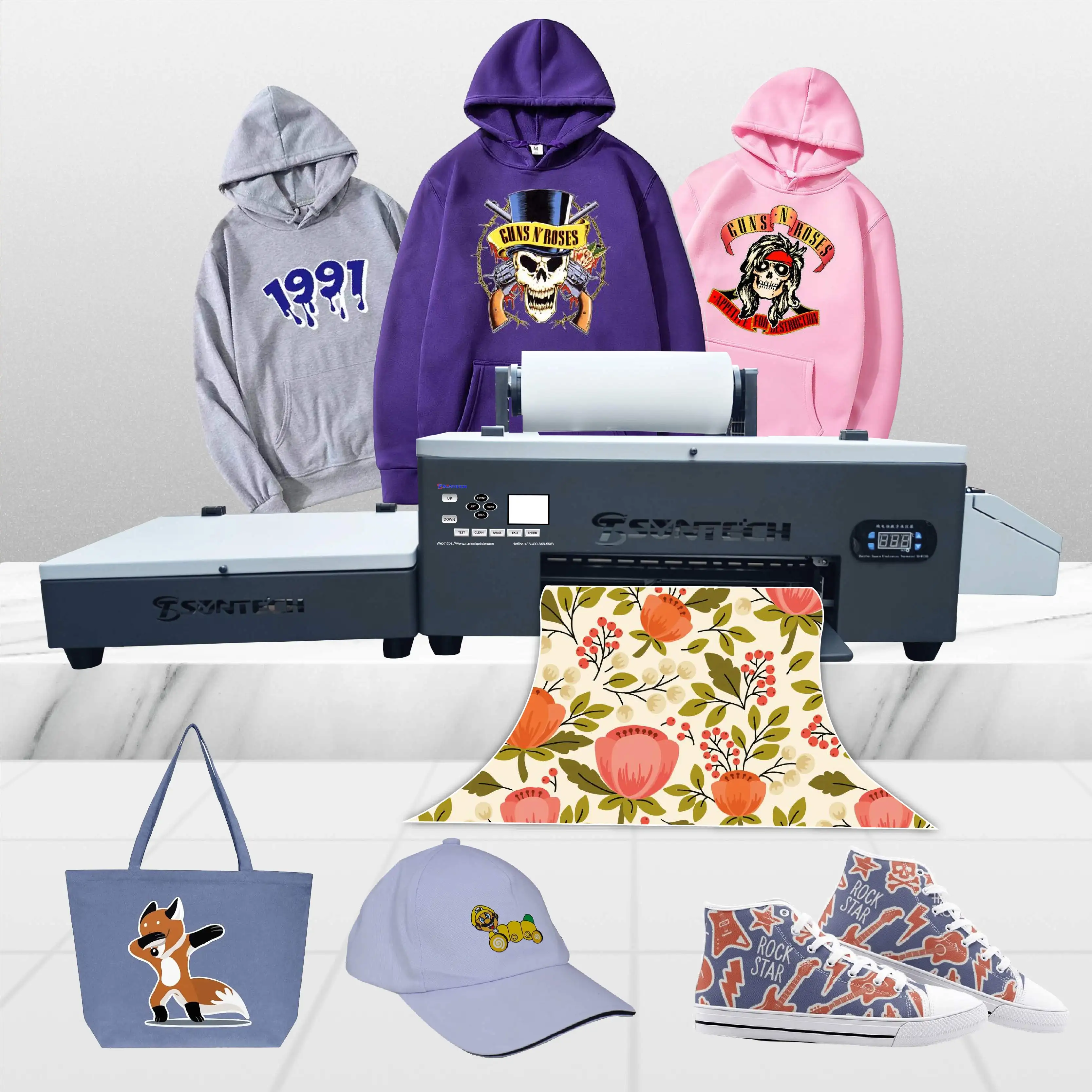 Fabriek Verkoop Desktop 30Cm Dtf Printer Kleine Dtf Printer Machine Prijs Voor T-Shirt En Textiel Kleding