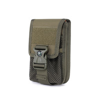 Pochette EDC en nylon Molle, sacoche utilitaire de ceinture, organiseur étanche pour smartphone, support de téléphone, motif de ceinture