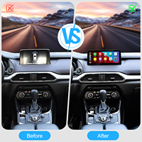 Navihua pour Mazda CX-9 2016-2020 Mise à niveau de la voiture 10.25 ''Android Car Radio GPS Navigation Multimedia Carplay Auto Head Unit Stereo