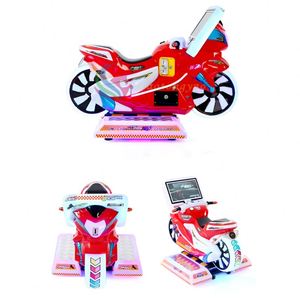 High Quality LCD Indoor Kiddie Ride Moto Racing Video Game <b>Amusement</b> <b>Machine</b> for Game Center - Product Image 1