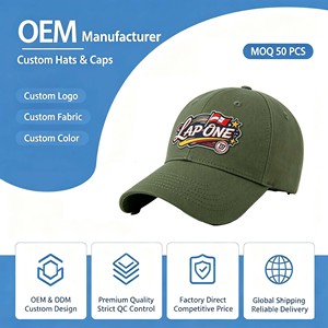 Factory Price Structured Caps Reinforced Seam Construction Low MOQ Headwear Supply - Product Image 1
