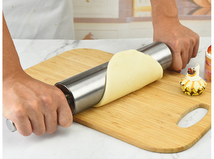 Nhà Máy Bán buôn hộ gia đình lớn cán <span class=keywords><strong>Pin</strong></span> thép không gỉ <span class=keywords><strong>Silicone</strong></span> cho <span class=keywords><strong>Baking</strong></span> Pastry cho cán bánh bao da - Product Image 6