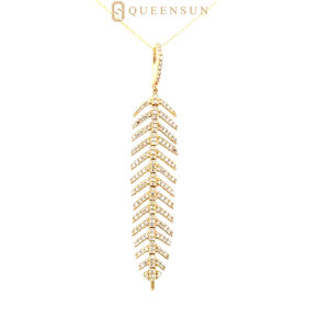 Collana Tennis Choker in Oro 10k 14k e Platino con Diamanti Sintetici - Gioiello con Catena a Stazione Completa con Zirconi Cubici Taglio Rotondo per Donna Regalo - Product Image 3