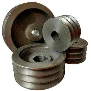 Proveedor de Piezas de Maquinaria Agrícola Ofrece una Variedad de Poleas de Hierro Fundido, Incluyendo de Ranura Simple, Doble y Múltiple - Product Image 1