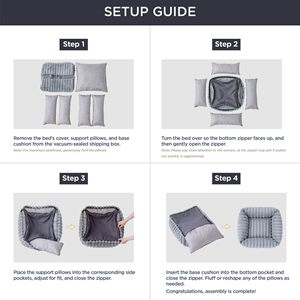 <span class=keywords><strong>Coussin</strong></span> pour animaux de compagnie en velours côtelé, matelas apaisant de haute qualité, housse lavable, lit pour <span class=keywords><strong>chien</strong></span> - Product Image 5