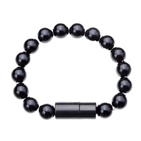 Bracelet Câble de Recharge et de Synchronisation Universel USB-C et Micro USB en Nylon pour Téléphones Portables et Écouteurs