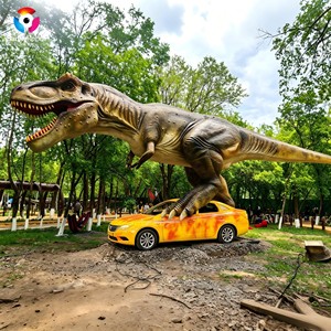 <span class=keywords><strong>T</strong></span>-<span class=keywords><strong>Rex</strong></span> animatronique grandeur nature de 15 m, dinosaure réaliste mécanique avec effet de fumée pour parc à thème jurassique - Product Image 5