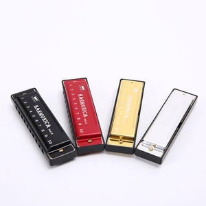 Harmonica diatonique coloré à dix trous Instrument d'orgue en métal pour l'auto-étude pour les débutants-Enfants Hommes Femmes - Product Image 2