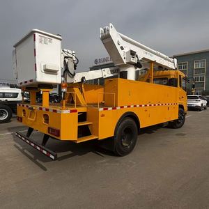 Dongfeng Tianjin <b>VR</b> 32m Aerial Work Truck with VERSALIFT Boom 4x2 Drive X-Type Outriggers for Construction and Maintenance - Product Image 4