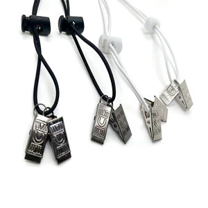 Cuerda elástica ajustable con doble <span class=keywords><strong>clip</strong></span> para fijación lateral de telón de fondo fotográfico, antiarrugas para pantalones, 0.3x20, en stock - Product Image 5