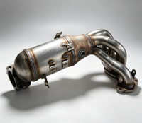 Collecteur d'échappement avec catalyseur OEM 1016001104 pour Changan CS35 1.6L Euro 5, ensemble catalyseur d'échappement avant -02
