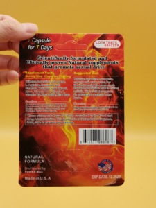 High Quality New Superman Capsule With <b>Herbal</b> <b>Supplement</b> Men's Stamina Endurance Support Capsules - Product Image 5