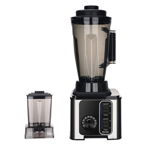 Mixeur Électrique Multifonction 2-en-1 Commercial et Domestique, 6 Lames, 15 Vitesses, Broyeur à Glace, Double Tasse - Product Image 4