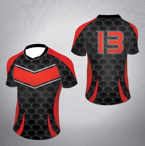 Conjuntos de uniformes de Rugby personalizados de secado rápido de poliéster 100% para entrenamiento deportivo conjuntos de uniformes de Rugby que absorben el sudor de tela de alta calidad - Product Image 6