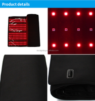 Tapis de luminothérapie infrarouge LED rouge 660-850 nm de grande taille 180 cm, couverture enveloppante pour soulager le corps, améliorer la santé et favoriser un meilleur sommeil