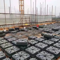 Encofrado de Hormigón Prefabricado para Pisos Huecos, Caja Cuadrada de Pared Delgada, Materiales de Construcción