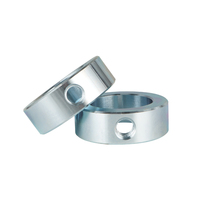 Collier de serrage à vis unique en acier et aluminium anodisé pour pièces CNC, DIN/ISO