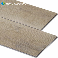 Vente directe d'usine intérieur IXPE imperméable auto-adhésif PVC vinyle planche bois Style sol en pierre sec dos LVT vinyle revêtement de sol