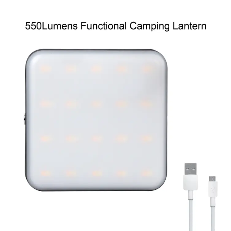 10000Mah Power Bank Licht 550LM Draagbare Led Magnetische Camping Lantaarn Outdoor Noodverlichting Met 12 Licht Modi