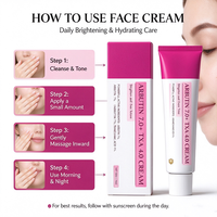 Crème Visage Éclaircissante et Réparatrice Hydratante à l'Arbutine et à l'Acide Tranexamique, en Gros (OEM/ODM) – Crème et Lotion Visage au Céramide et Niacinamide