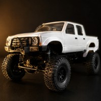 Camionnette RC en métal 4x4 télécommandée, style vintage, pour la route, vente en gros, jouet, OEM ODM, certifié EN71 CE, pour adultes, avec chargeur