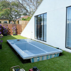 Piscina sobre el suelo, piscina para patio trasero, kit de piscina, piscina pequeña para exteriores, piscina plegable - Product Image 6