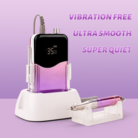 Vernis à Gel électrique Portable électrique professionnel supprimer le fichier 35000 tr/min perceuse à ongles Machine perceuse à ongles Rechargeable