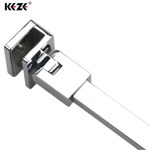 Barres <span class=keywords><strong>de</strong></span> support <span class=keywords><strong>de</strong></span> porte en verre <span class=keywords><strong>de</strong></span> salle <span class=keywords><strong>de</strong></span> bain réglables en acier inoxydable 304, <span class=keywords><strong>stabilisateur</strong></span> <span class=keywords><strong>de</strong></span> tige <span class=keywords><strong>de</strong></span> traction avec certification CE pour salle <span class=keywords><strong>de</strong></span> bain d'hôtel - Product Image 1