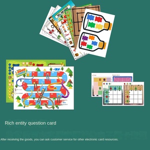 Jouet éducatif pour enfants Paico Kids Rainbow Count Bear avec cartes de questions - Poids de 9g, 6g, 3g - Jouet éducatif pour les enfants de 5 à 7 ans en plastique - Product Image 5