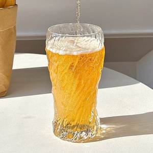 <span class=keywords><strong>Verre</strong></span> à bière en borosilicate haute résistance, résistant à la chaleur, bouteille à lait, jus, eau, tasse à café moderne, vaisselle pour boissons domestiques - Product Image 3