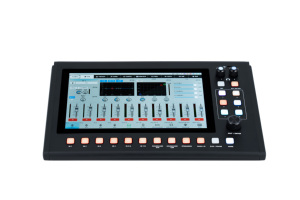 Console de mixage audio numérique miniature MuxMix18 avec Bluetooth, écran tactile de 10,1 pouces pour la diffusion en direct, pour studio personnel, équipe - Product Image 2