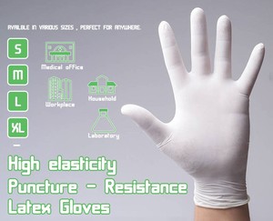 Pidegree Găng tay cao su dùng một lần bột miễn phí phẫu thuật Găng tay cao su kiểm tra y tế Găng tay cao su - Product Image 6
