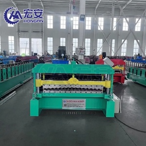 Metal Roof <b>Tile</b> Making Machine Roof <b>Sheet</b> Roll Forming Machine Roof Panel Forming Machine Color Steel Roof <b>Tile</b> Machine - Product Image 4