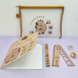 Cartoon Cute Christmas Stationery Set <strong>Kids</strong> Holiday Gifts Including Cram Bag Pencil Eraser <strong>Notebook</strong> - Product Image 4