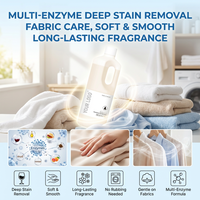 Détergent à lessive liquide pour bébé en marque privée OEM/ODM : Parfum et formule personnalisés, hypoallergénique avec élimination des taches de sang