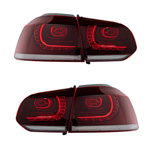 Fanale Posteriore a LED di Alta Qualità YU GUANG per Volkswagen, Aggiornamento Fanale per <span class=keywords><strong>VW</strong></span> <span class=keywords><strong>Golf</strong></span> 6 MK6 2010 <span class=keywords><strong>2012</strong></span> con Lente Trasparente e Tensione 12V - Product Image 2
