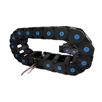 Chaîne de protection de câbles en plastique flexible et légère pour la protection des guides de machines-outils CNC