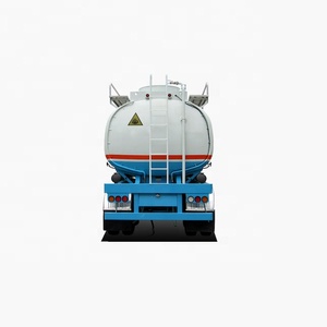 45000L Camión cisterna de acero al carbono Semirremolque <span class=keywords><strong>3</strong></span> FUWA BPW Ejes API Adaptador para freno de aire Transporte especial de emergencia - Product Image 3