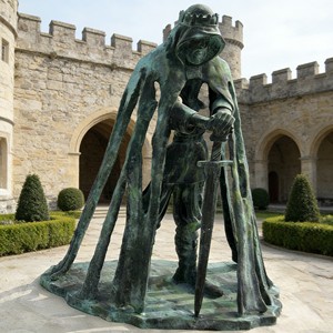 Estatua de Cobre Fundido del <span class=keywords><strong>Dios</strong></span> Griego Hércules, Decoración Tradicional para Jardín - Product Image 2