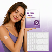 Patch transdermique personnalisé à la mélatonine pour l'aide au sommeil, ingrédients naturels, pour l'insomnie (vente en gros)