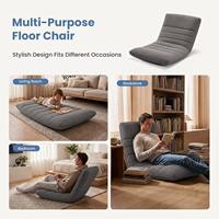 Chaise de sol pliable multi-positions VANBOW pour adultes et enfants