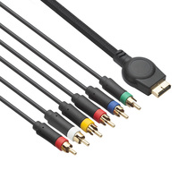 Câble AV multi-composants de 1,8 m/6 pieds pour Playstation 2 Playstation 3 PS3 PS2, câble de jeu, accessoires de jeu