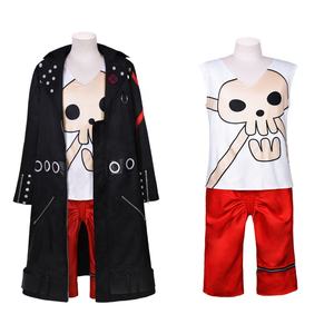2023 Anime Theatre Edition RED <span class=keywords><strong>Luffy</strong></span> <span class=keywords><strong>Cosplay</strong></span> película <span class=keywords><strong>Nami</strong></span> Xiangx Cos abrigo de Halloween - Product Image 4