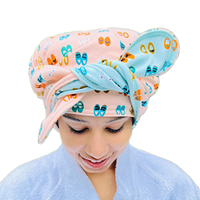 YSD – serviette-T-shirt 2 couches en coton biologique, serviette à épiler, soins des cheveux bouclés, Anti-frisottis
